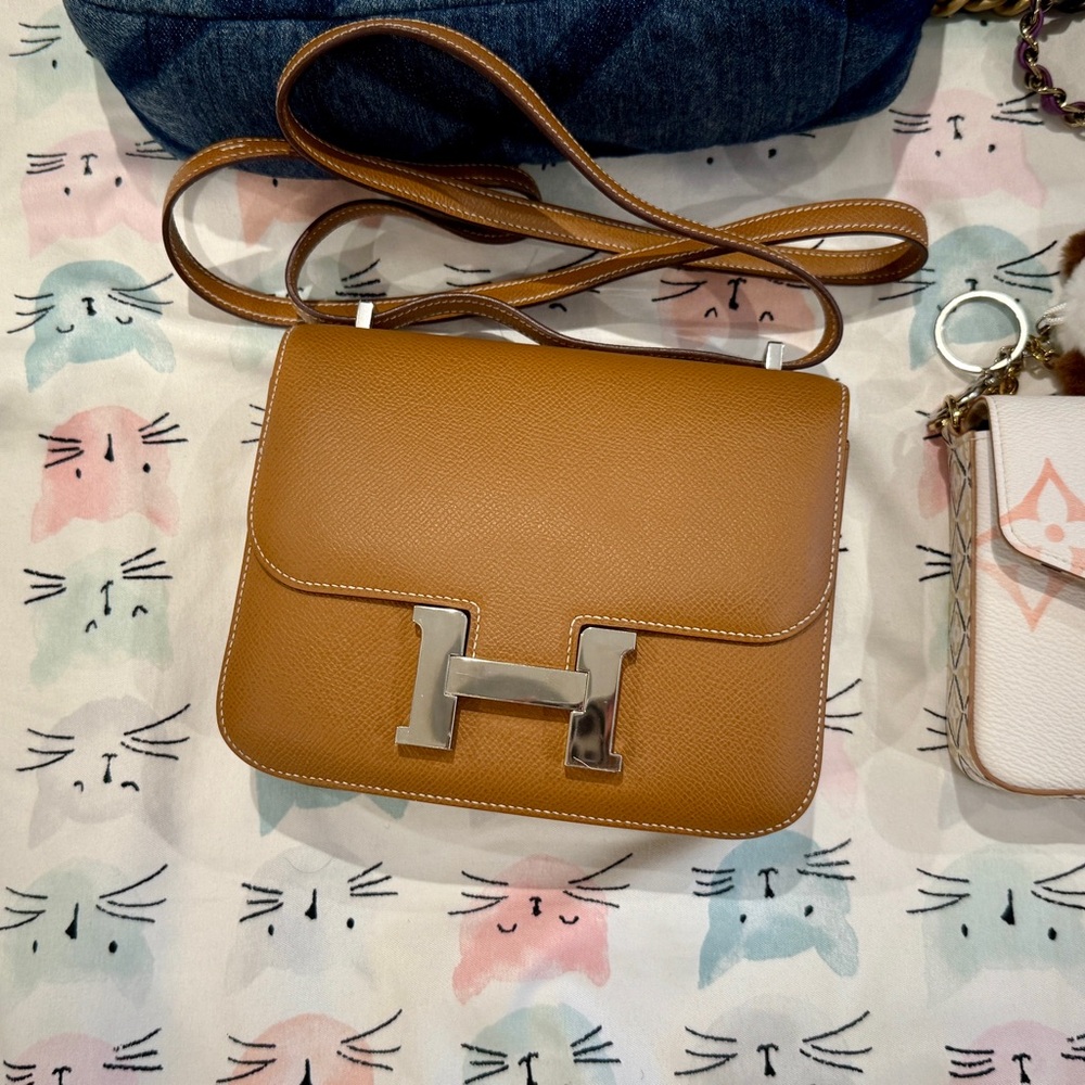 Hermes 2020 Constance silver hardware